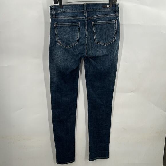KUT From the Kloth Women's Catherine Boyfriend Medium Wash Jeans Size 2 - Picture 9 of 16